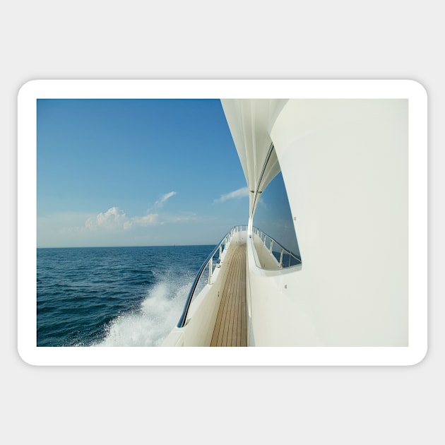 Luxury Yacht Sticker by NewburyBoutique